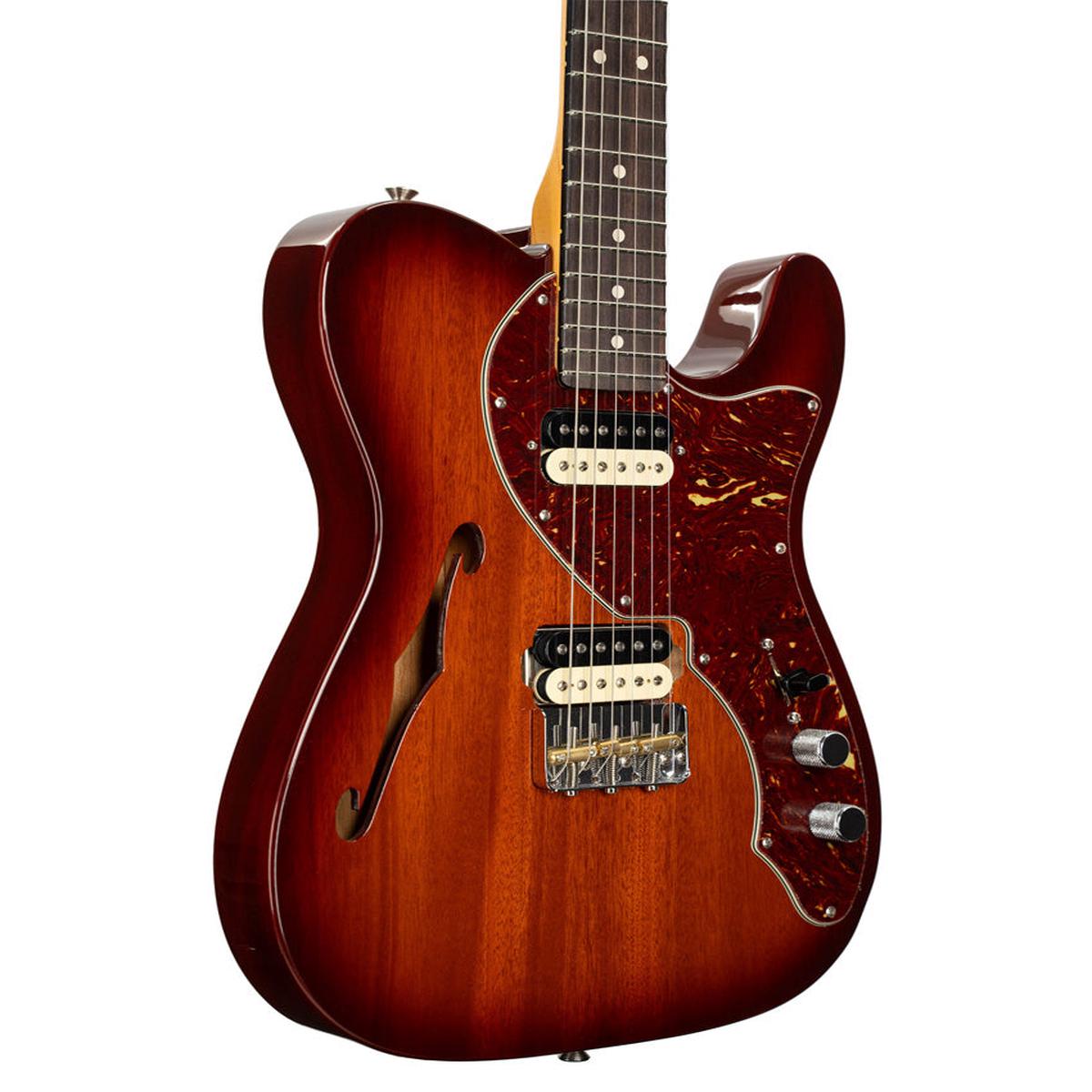 Fender Custom Shop 60's Telecaster Thinline HH NOS, Rosewood Fingerboard - Violin Burst