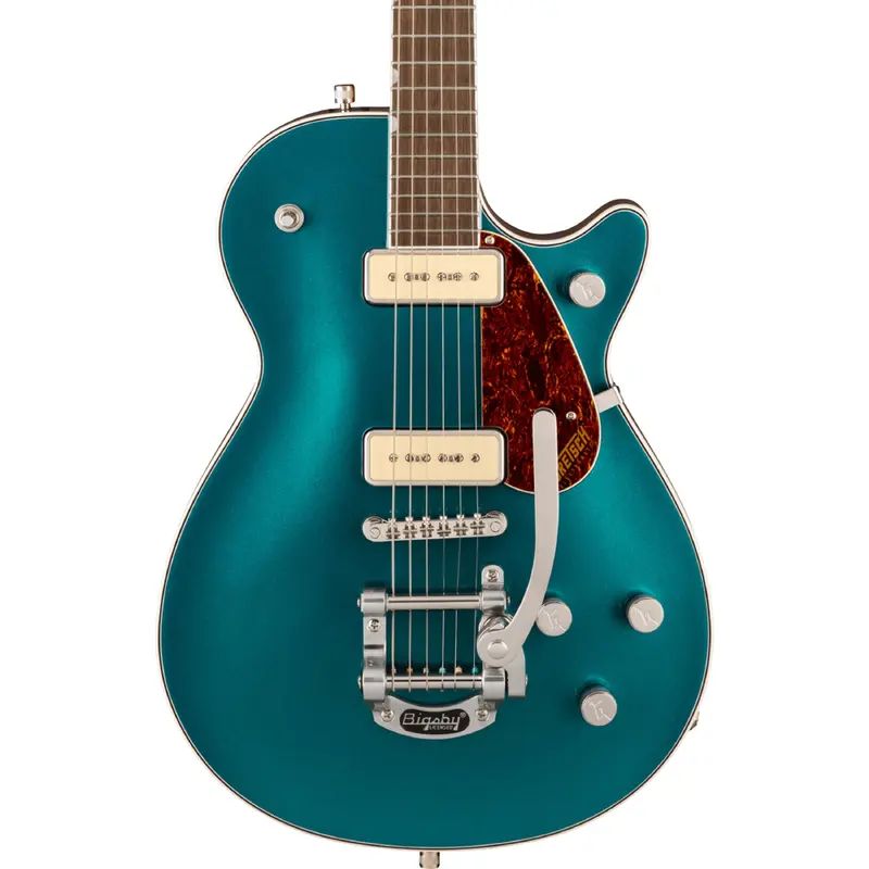 Gretsch G5210T-P90 Electromatic Jet Two 90 Single-Cut with Bigsby, Laurel Fingerboard - Petrol
