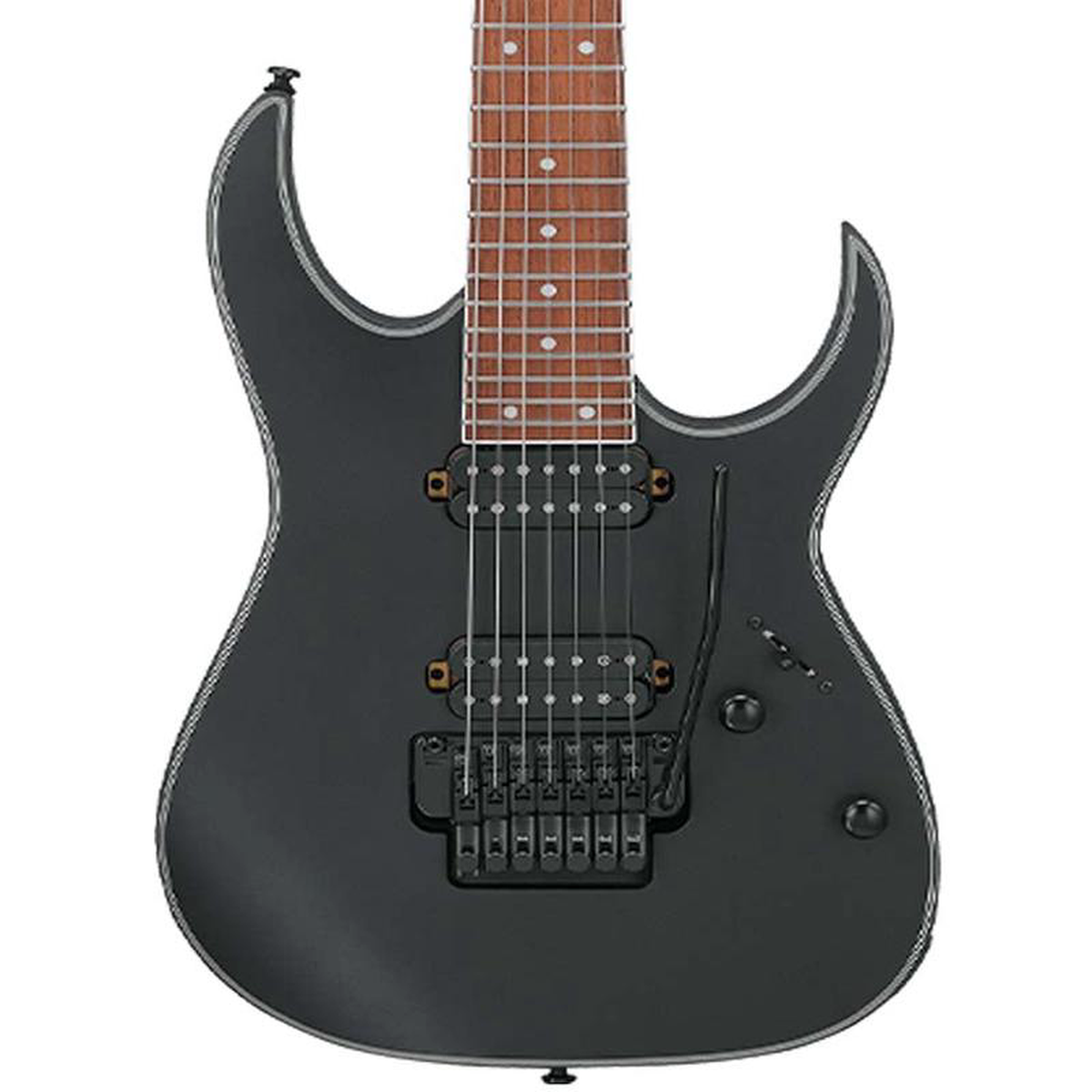 Ibanez RG7420EX 7-String Electric Guitar 8211 Black Flat