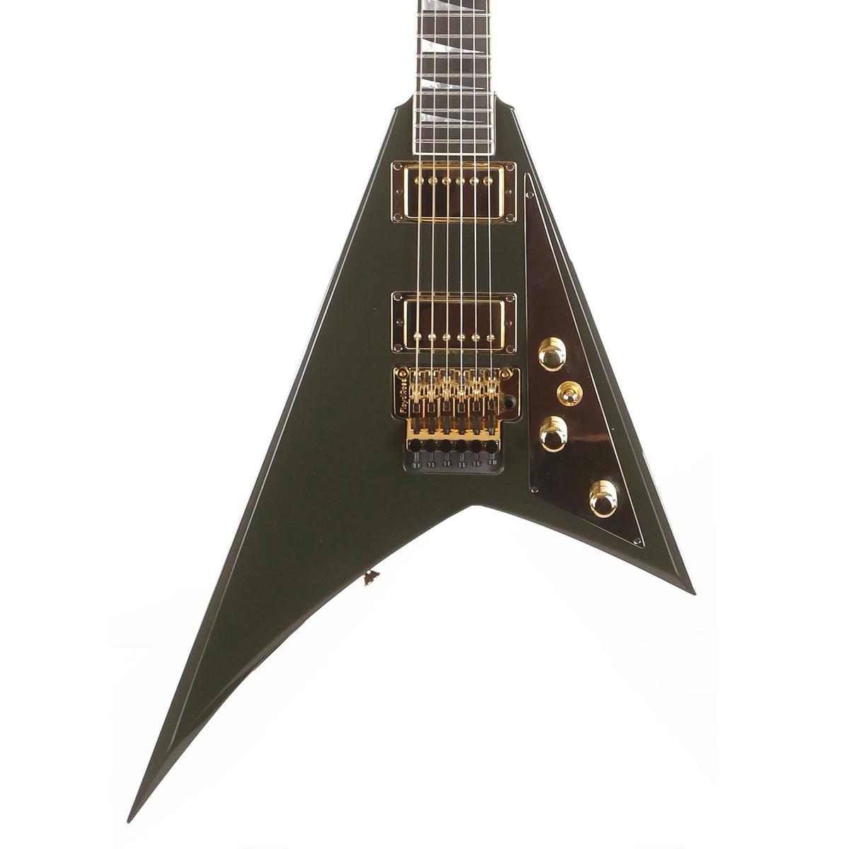 Jackson Custom Shop RR1 Cadillac Green with Gold Hardware