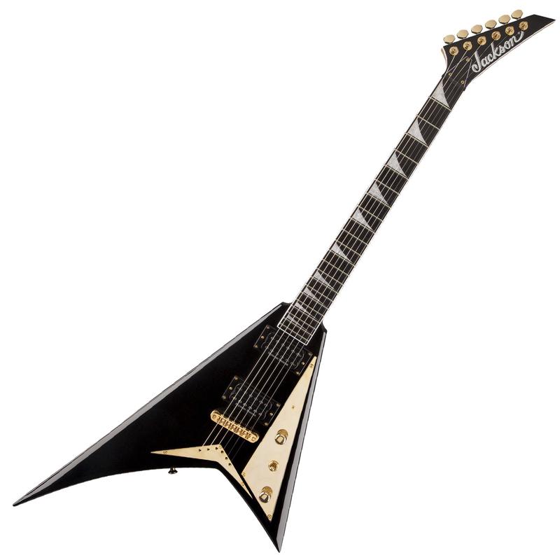 Jackson Pro Series Rhoads RRT-5 Ebony Fingerboard Electric Guitar in Gloss Black - 2914331503