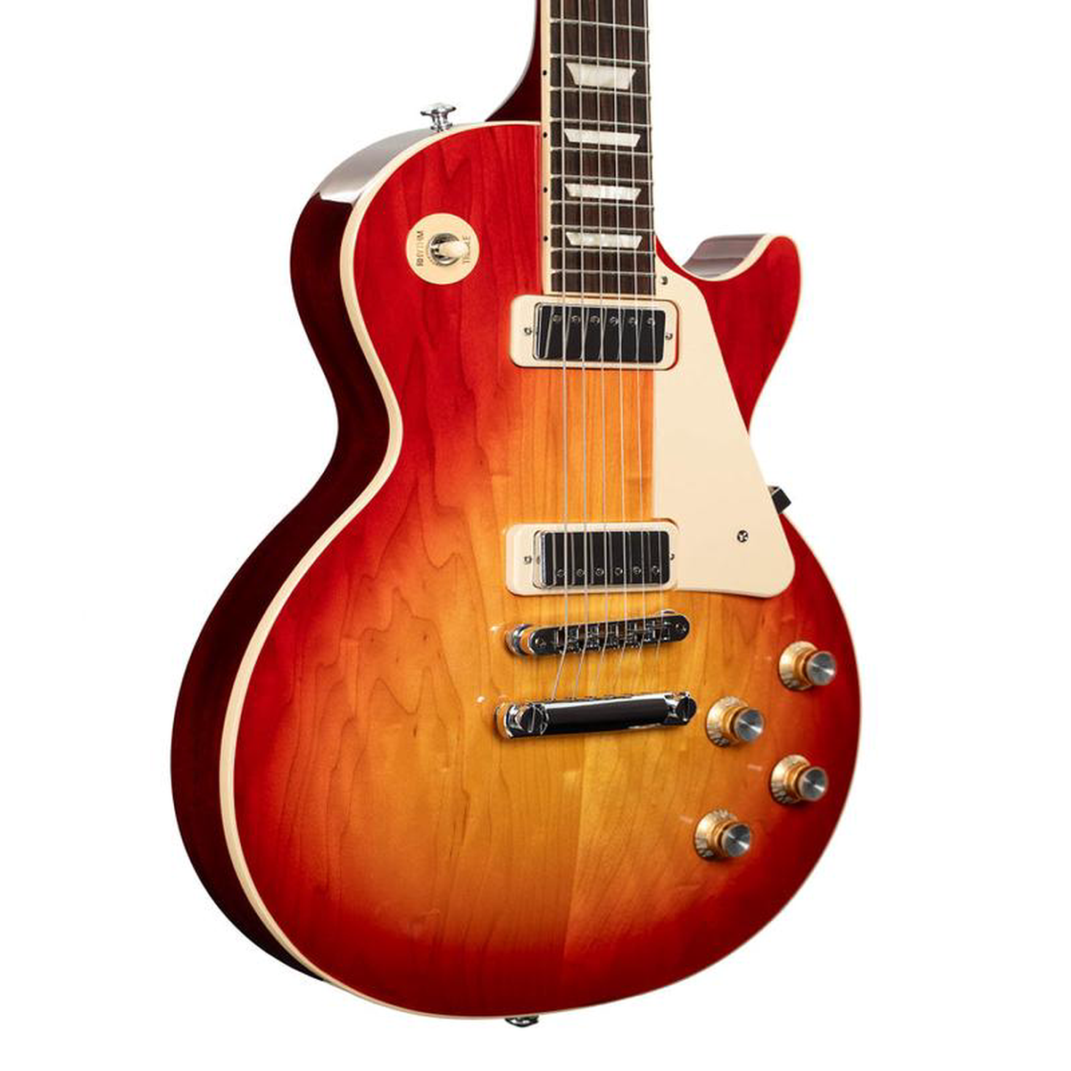 Pre-Owned Gibson Les Paul Deluxe 70s  Cherry Sunburst