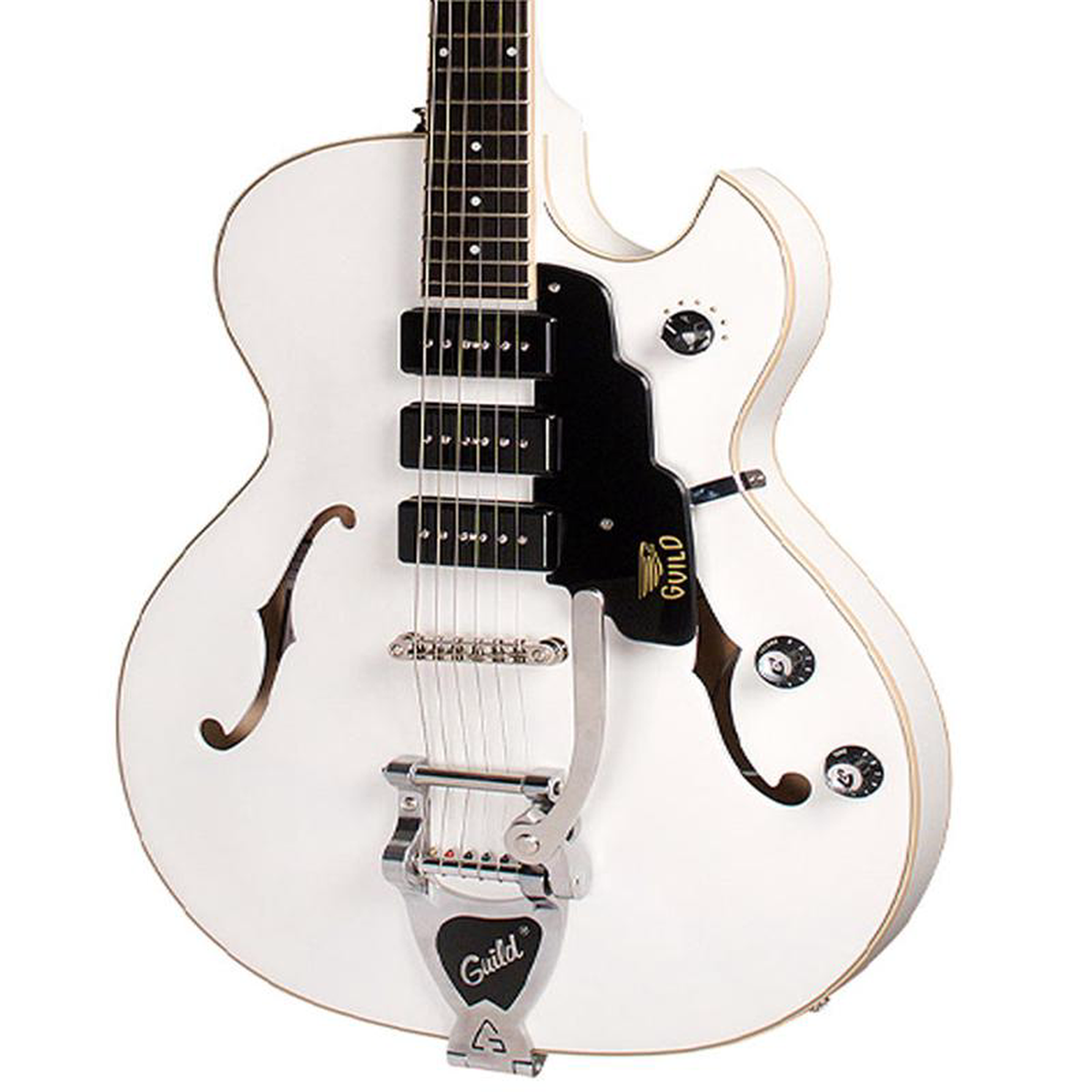 Pre-Owned Guild Starfire I Jet 90 Electric Guitar  Satin White