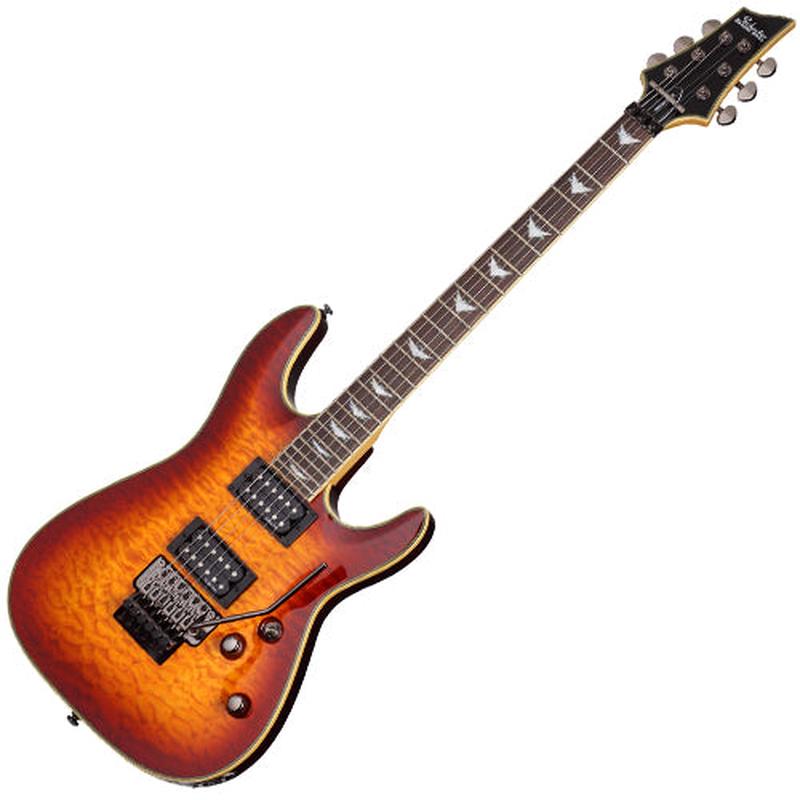 Schecter Omen Extreme Electric Guitar in Vintage Sunburst - 2029SHC