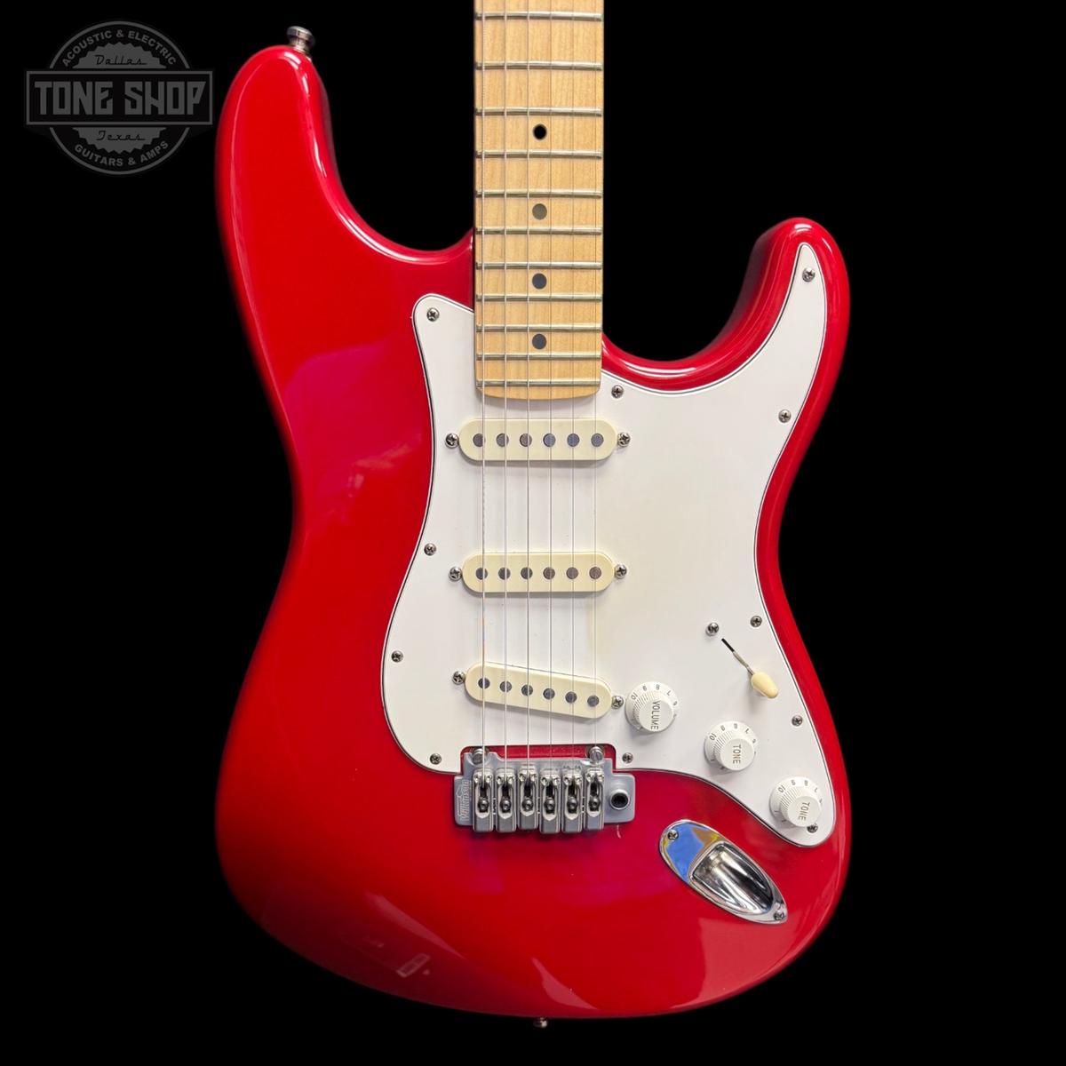 Used 1992 Fender USA Stratocaster Red w/Case TFW3304