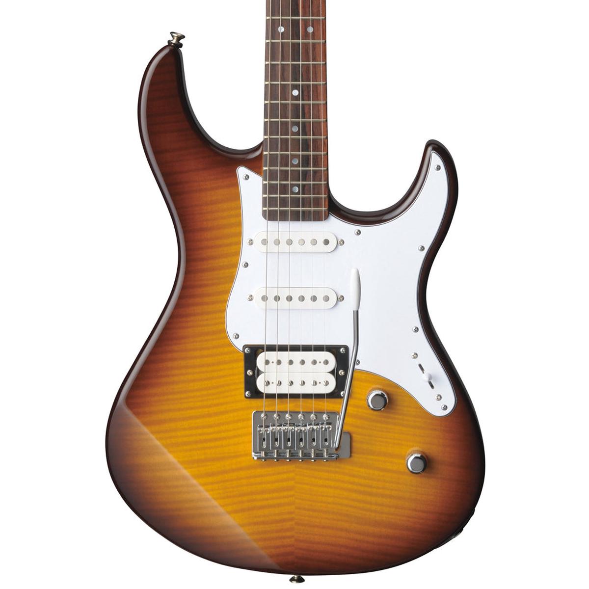 Yamaha Pacifica 212VFM Electric Guitar - Flamed Maple Tobacco Brown Sunburst