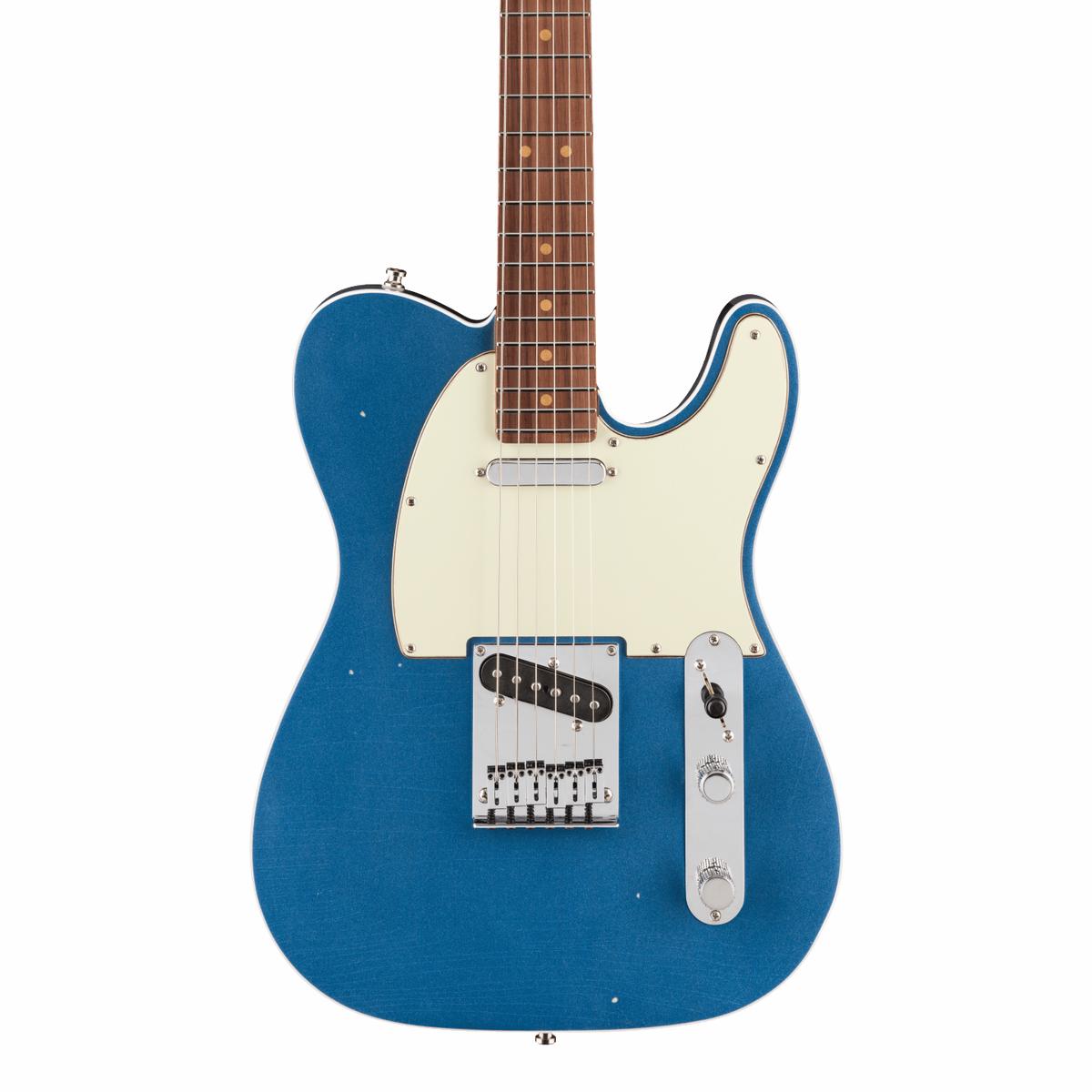 Fender American Ultra Luxe Vintage '60s Telecaster Custom Rosewood  Lake Placid Blue w/case
