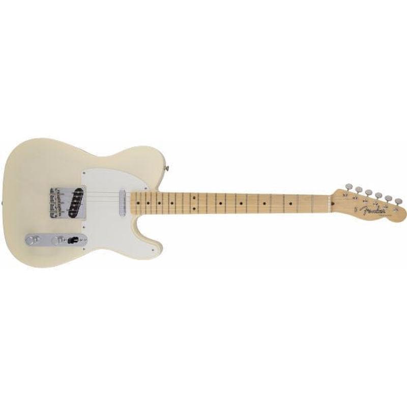 Fender American Vintage '58 Telecaster Electric Guitar, Maple Fingerboard, Aged White Blonde