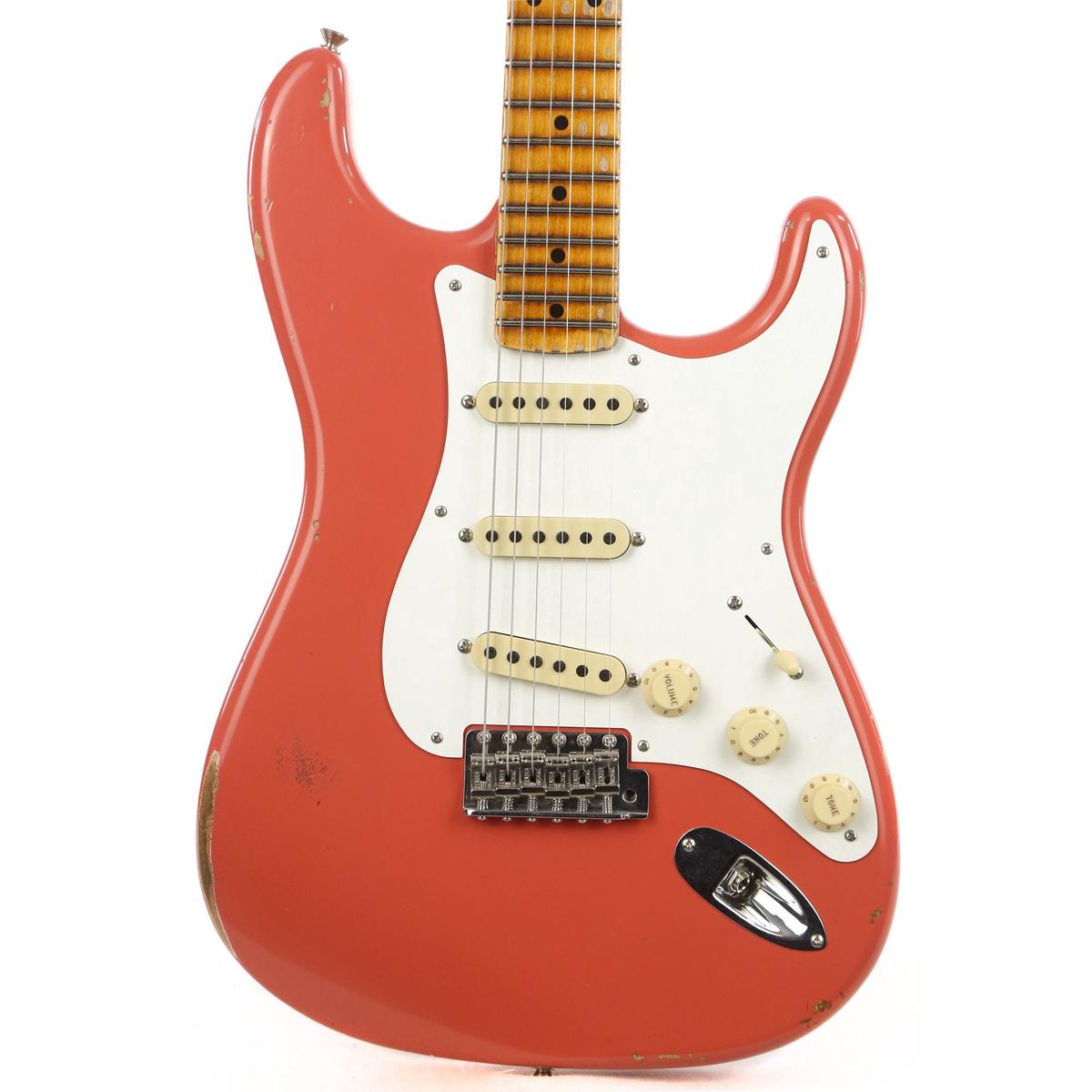 Fender Custom Shop 1956 Stratocaster Relic Faded Aged Tahitian Coral