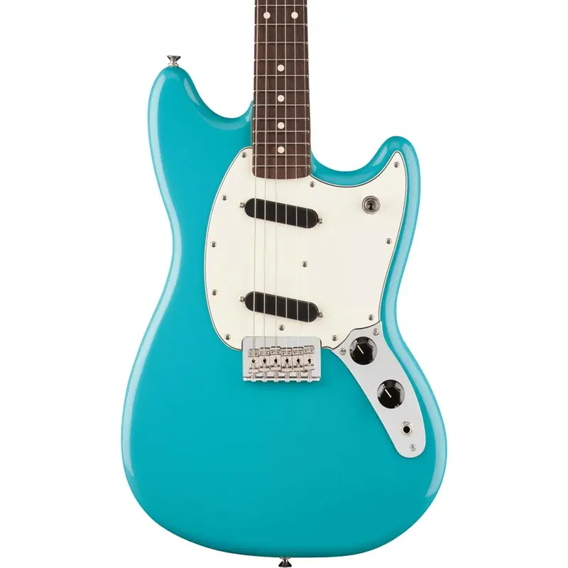 Fender Player II Mustang Electric Guitar, Rosewood Fingerboard - Aquatone Blue