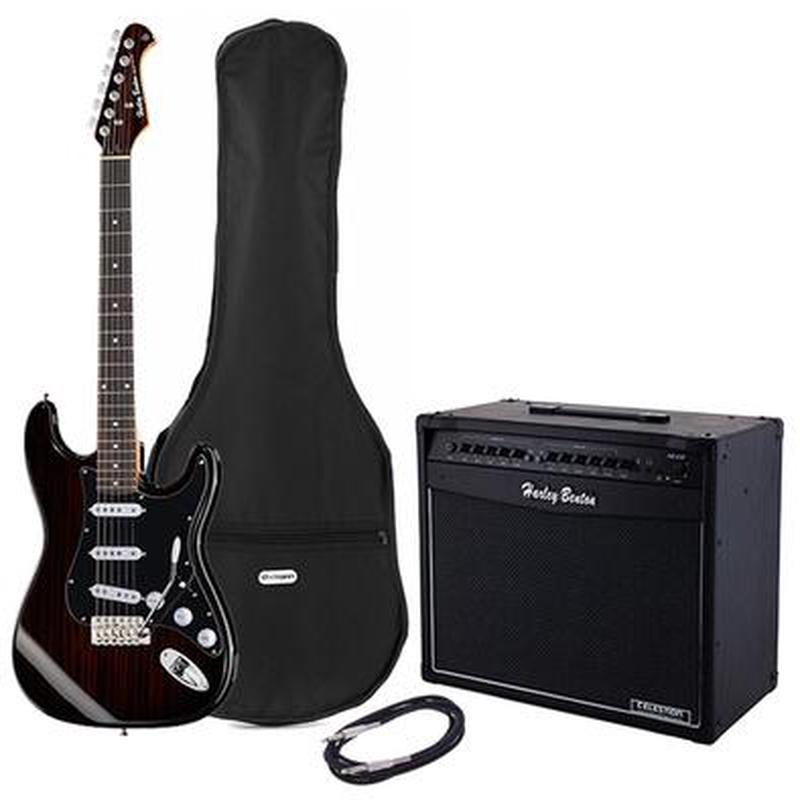 Harley Benton ST-70 Rosewood Deluxe S Bundle
