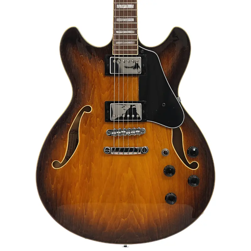 Ibanez Artcore AS73 Semi-Hollowbody Guitar, Tobacco Brown