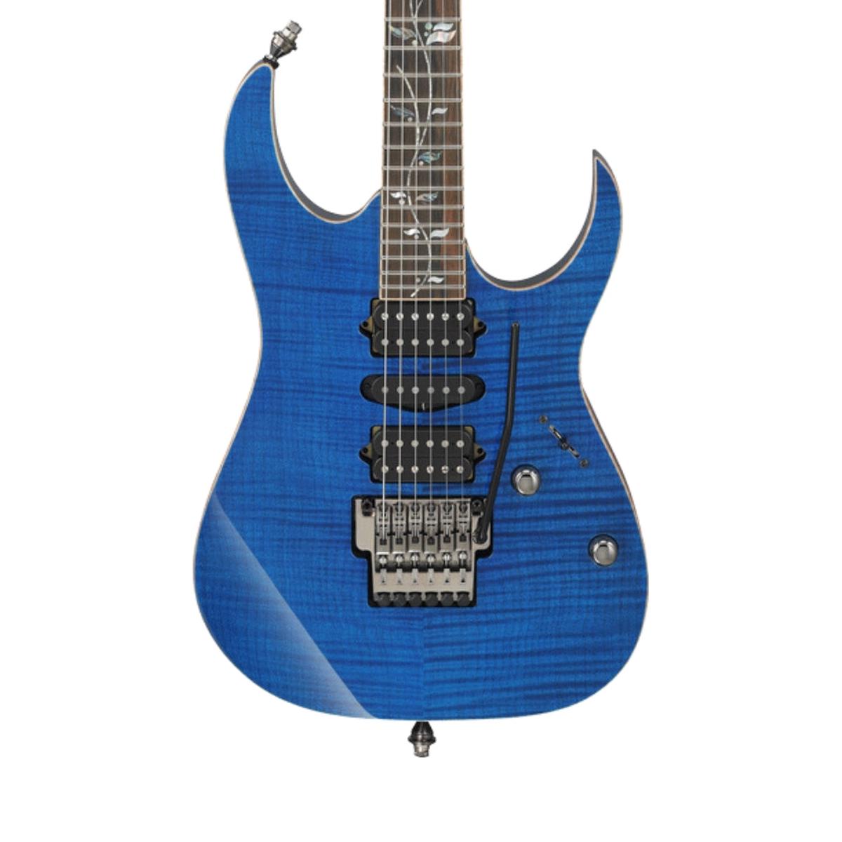 Ibanez - RG8570 jcustom Electric Guitar with Case - Royal Blue Sapphire
