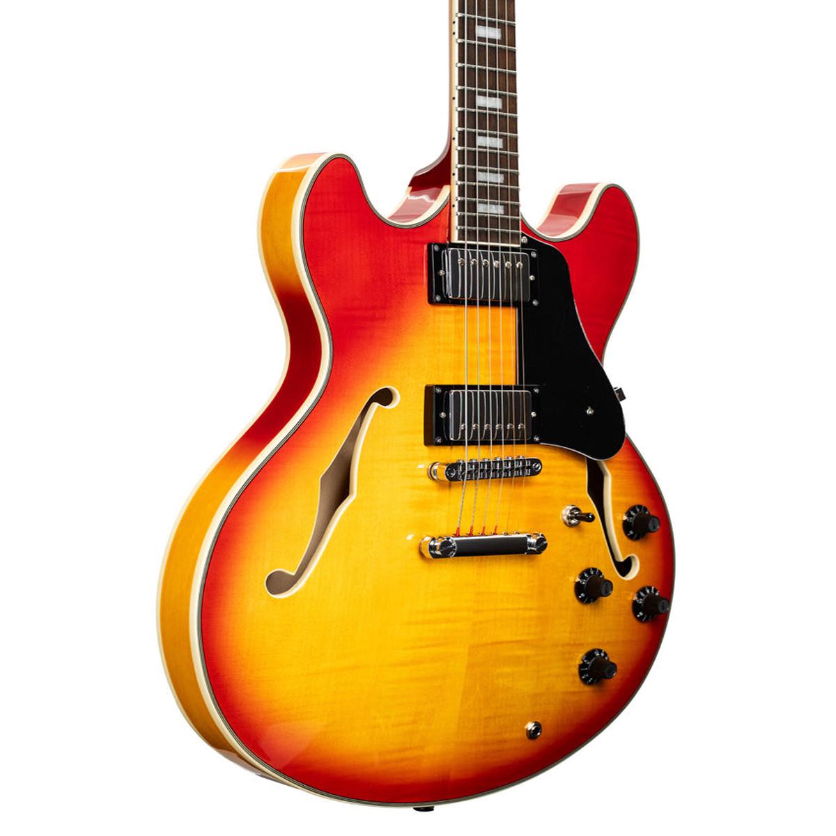 Pre-Owned Sire Larry Carlton H7 Electric Guitar- Cherry Sunburst | Used
