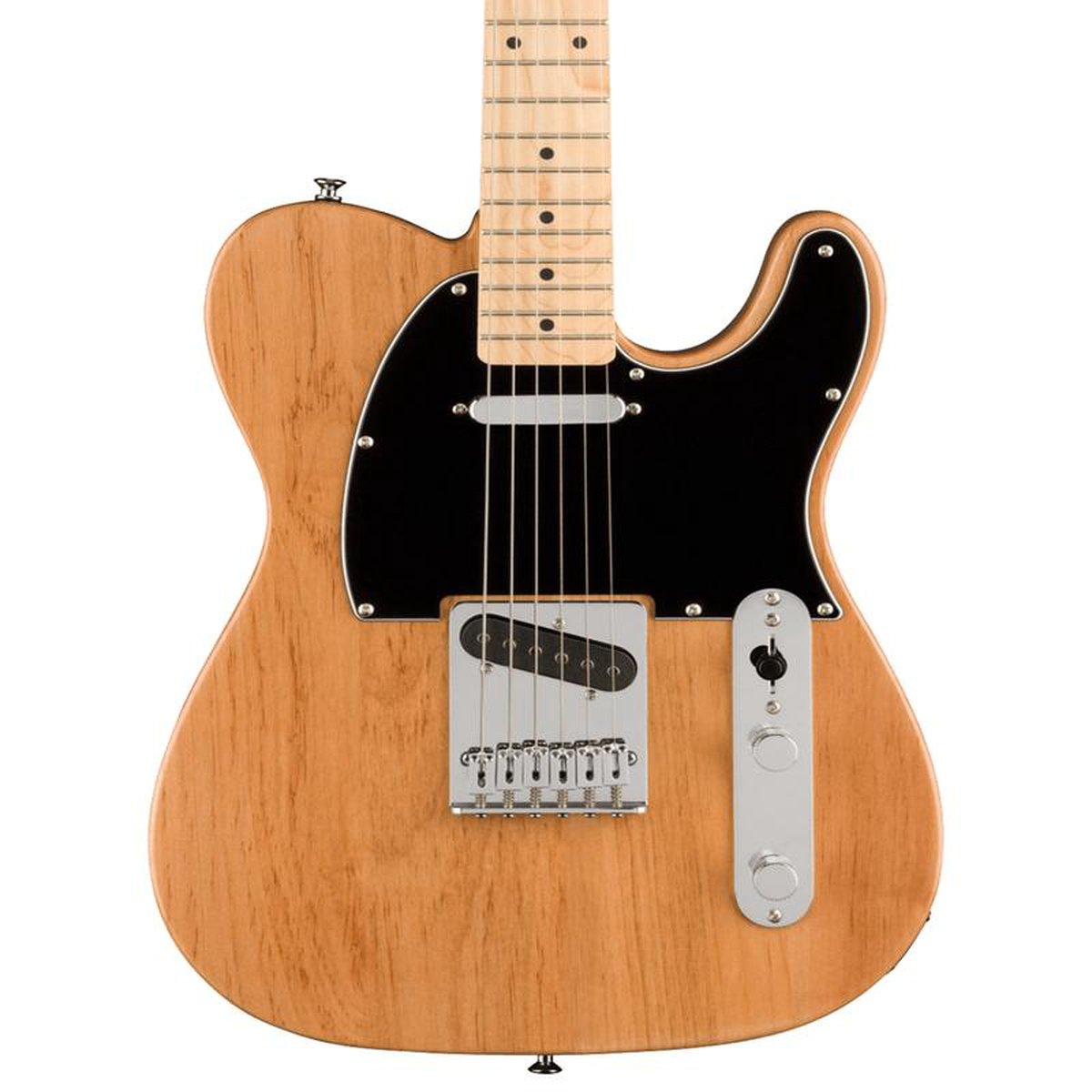 Squier FSR Affinity Series Telecaster, Maple Fingerboard, Black Pickguard  Natural