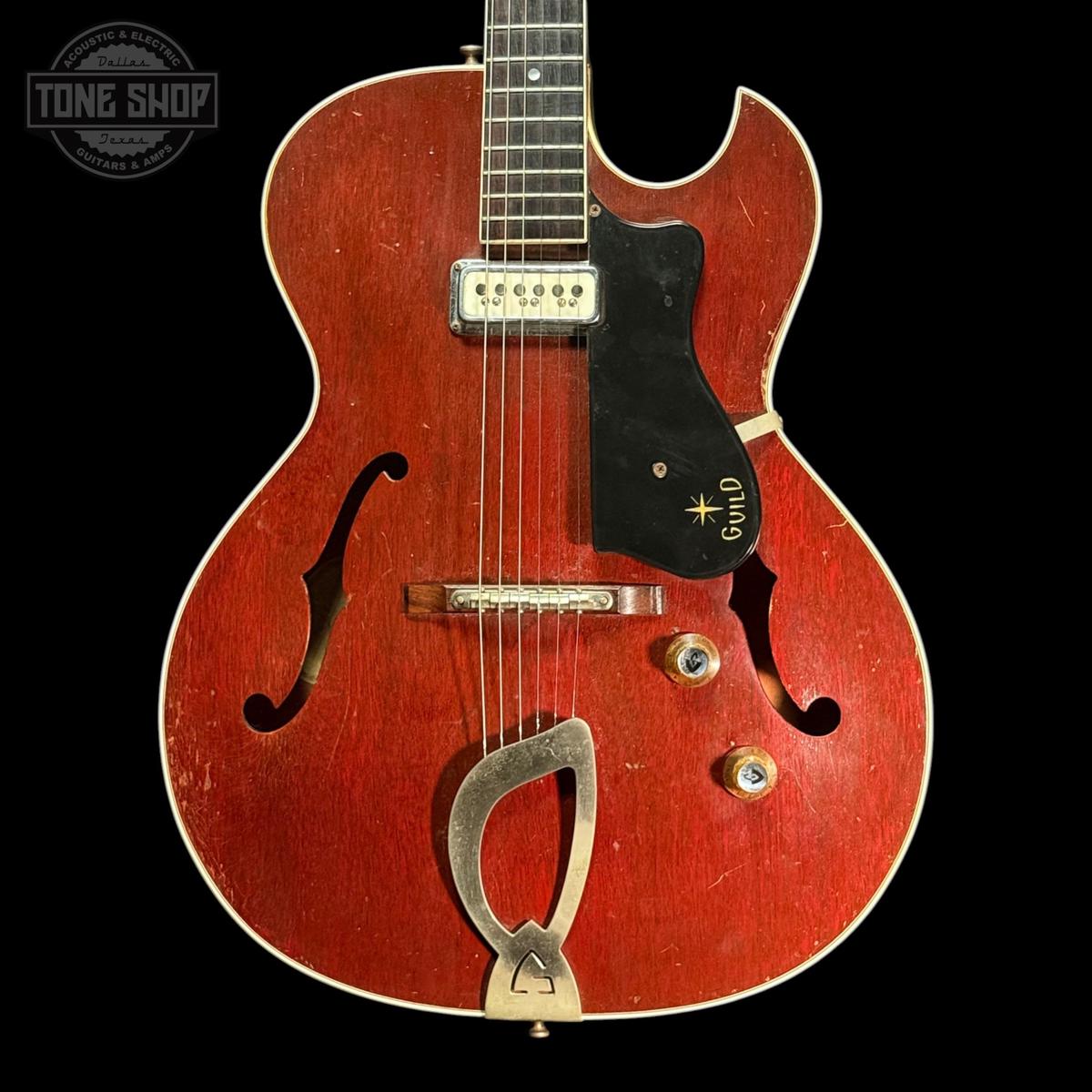 Vintage 1961 Guild Starfire I w/non-original case TFW3342
