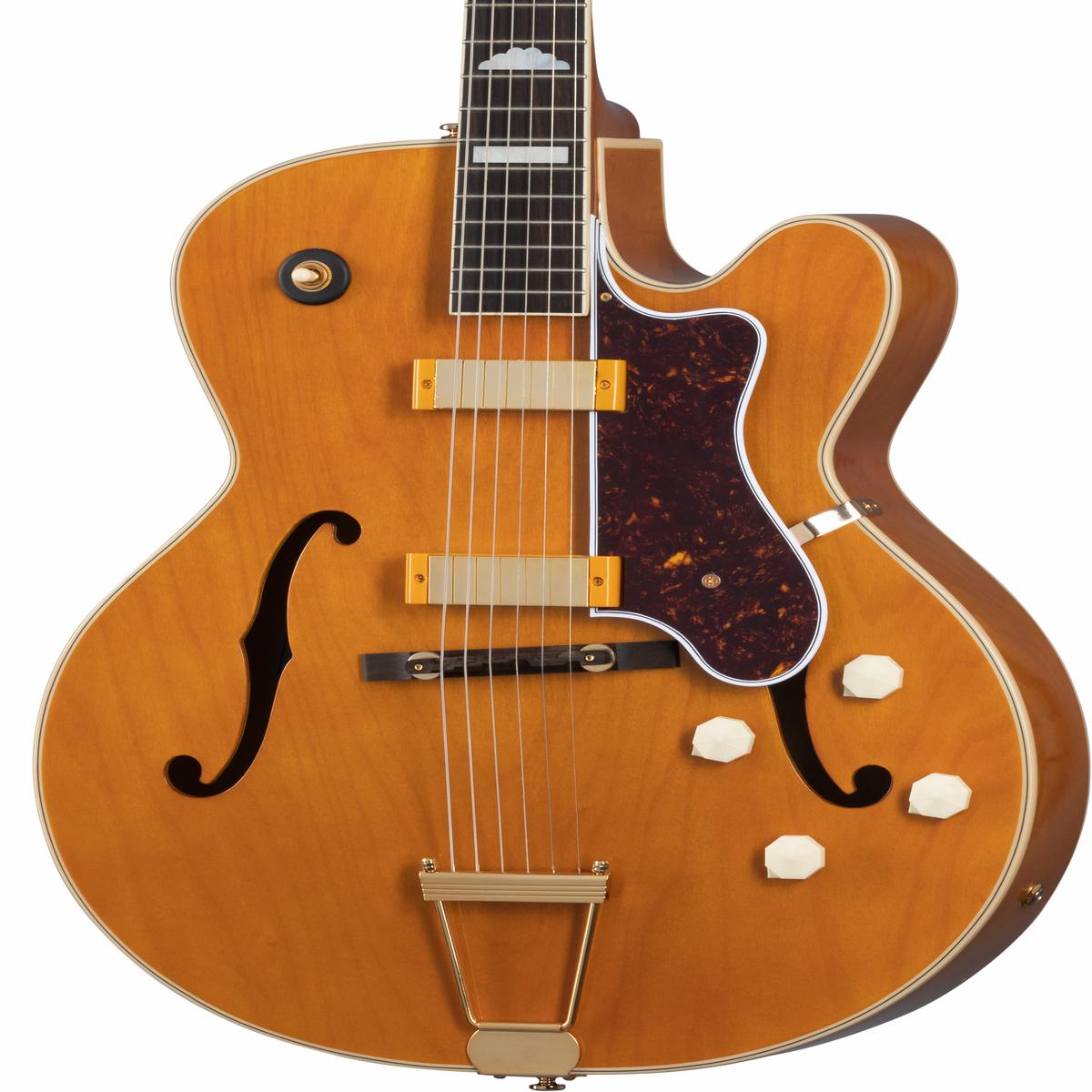 Epiphone 150th Anniversary Zephyr DeLuxe Regent Aged Antique Natural w/case