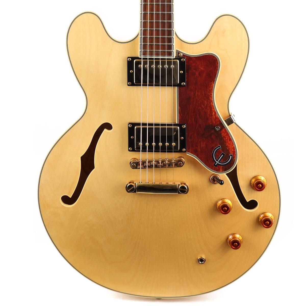 Epiphone Sheraton Semi-Hollow Guitar Natural Used