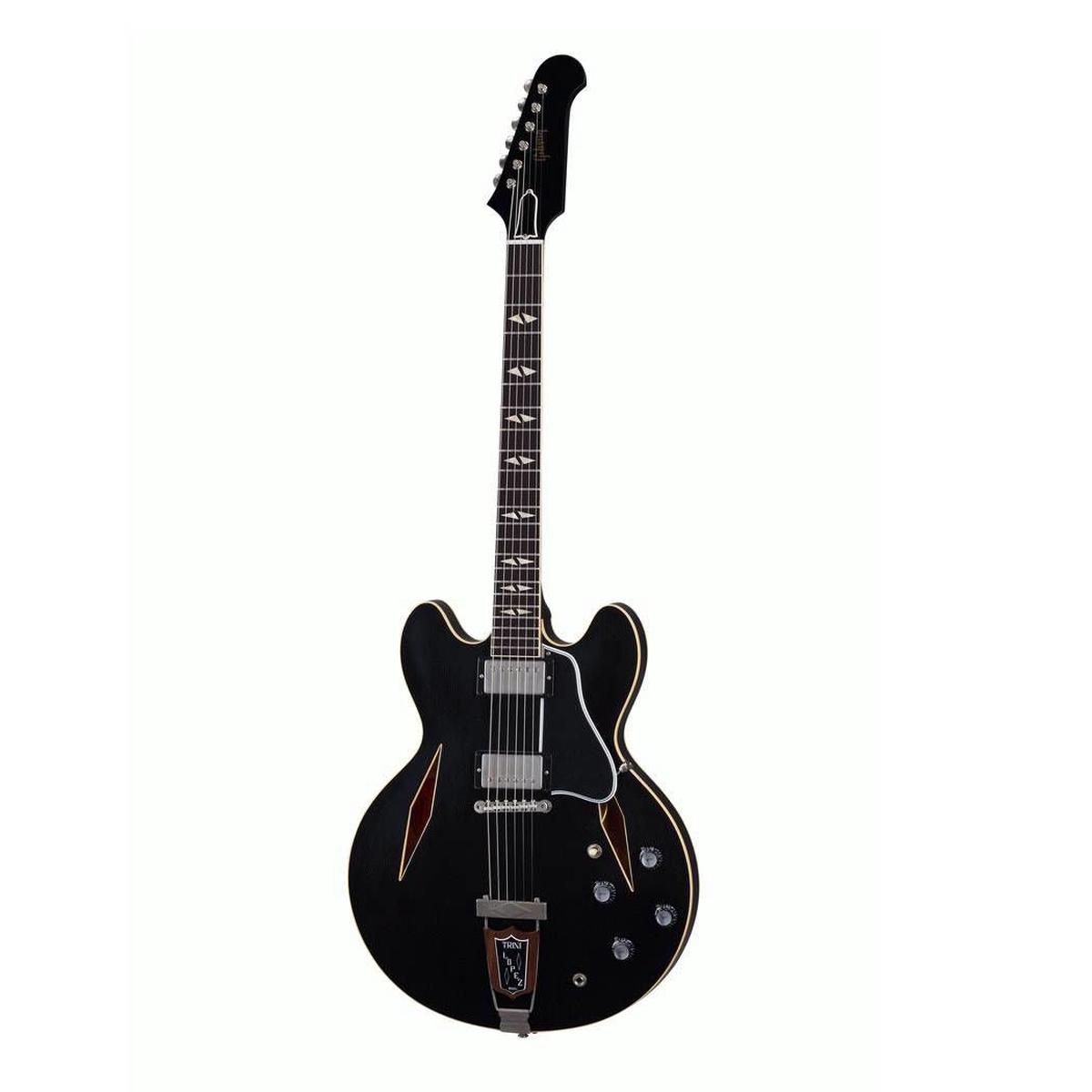Gibson Murphy Lab 64 Trini Lopez Standard Electric Guitar Ultra Light Aged Ebony