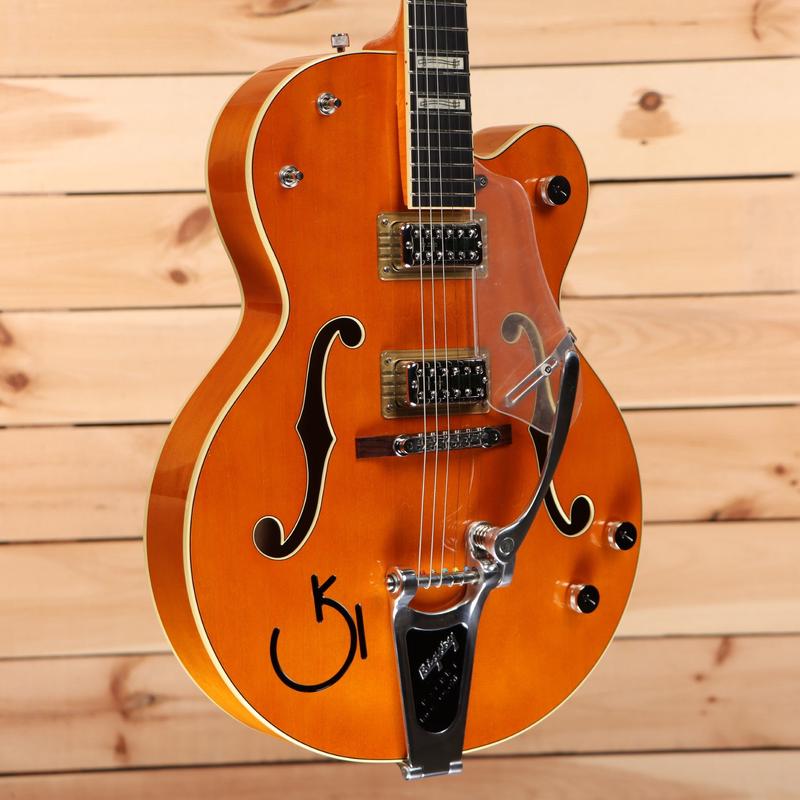 Gretsch G6120RHH Reverend Horton Heat Signature Hollow Body - Orange Stain Lacquer