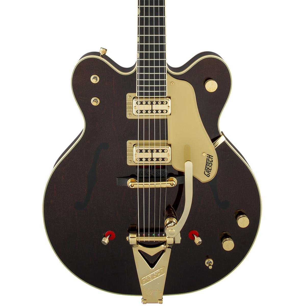 Gretsch - G6122T-62 Vintage Select Edition 62 Chet Atkins Country Gentleman - Ebony - Walnut Stain
