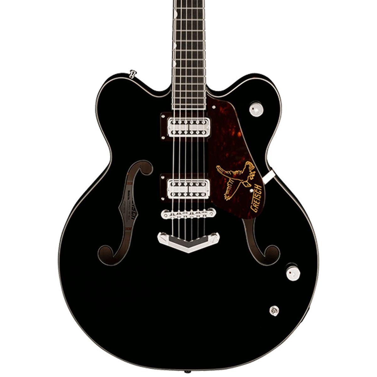Gretsch - G6636-RF Richard Fortus Signature Falcon Center Block with V-Stoptail - Ebony Fingerboard - Black