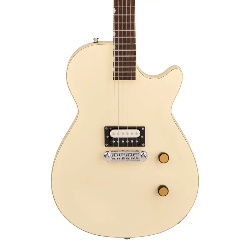 Gretsch Streamliner Jet 1 Pickup Electric Guitar - Vintage White, Laurel Fingerboard