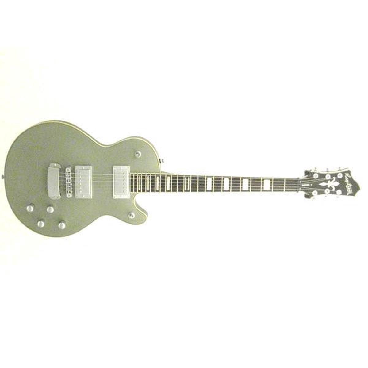 Hagstrom SWEM-ARS Guitar Swede Mahogany Electric in Arctic Silver