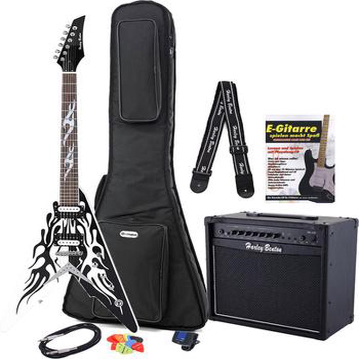 Harley Benton Victory Flames Classic Bundle