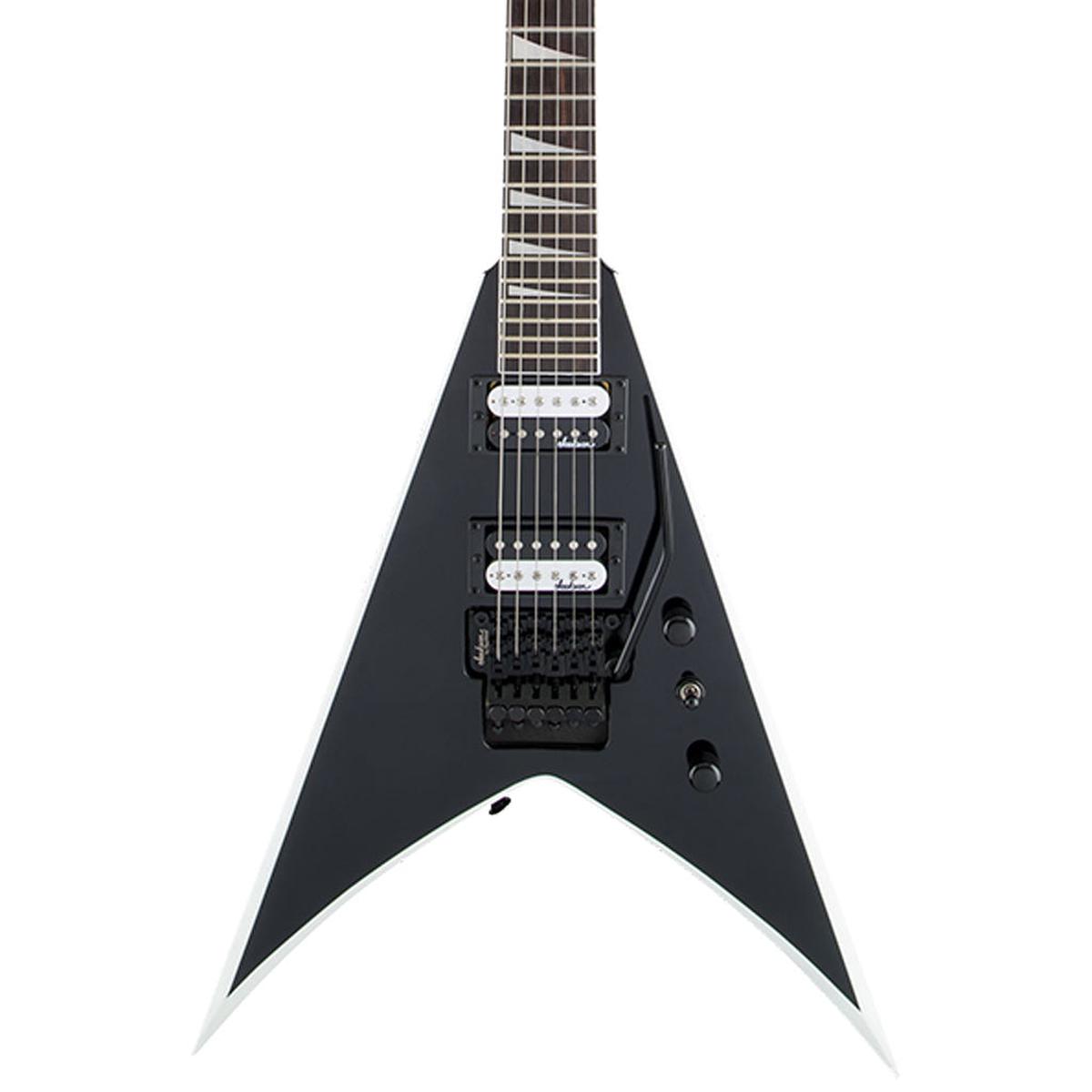 Jackson - JS Series King V JS32 Amaranth Fingerboard Black with White Bevels Electric Guitars 2910124572