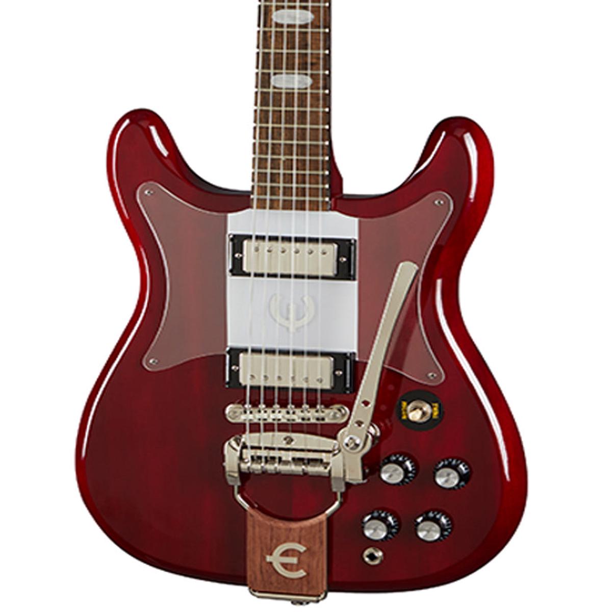 Pre-Owned Epiphone Crestwood Custom Tremotone Electric Guitar - Cherry
