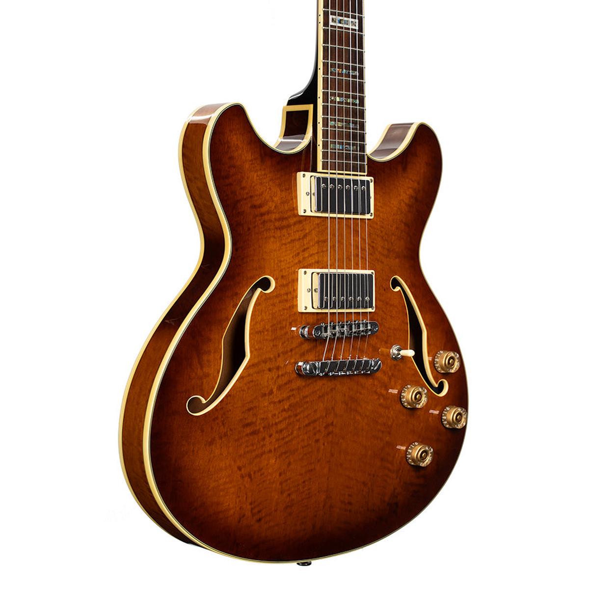 Pre-Owned Ibanez Artcore AS83 Semi-Hollow Electric Guitar - Violin Sunburst