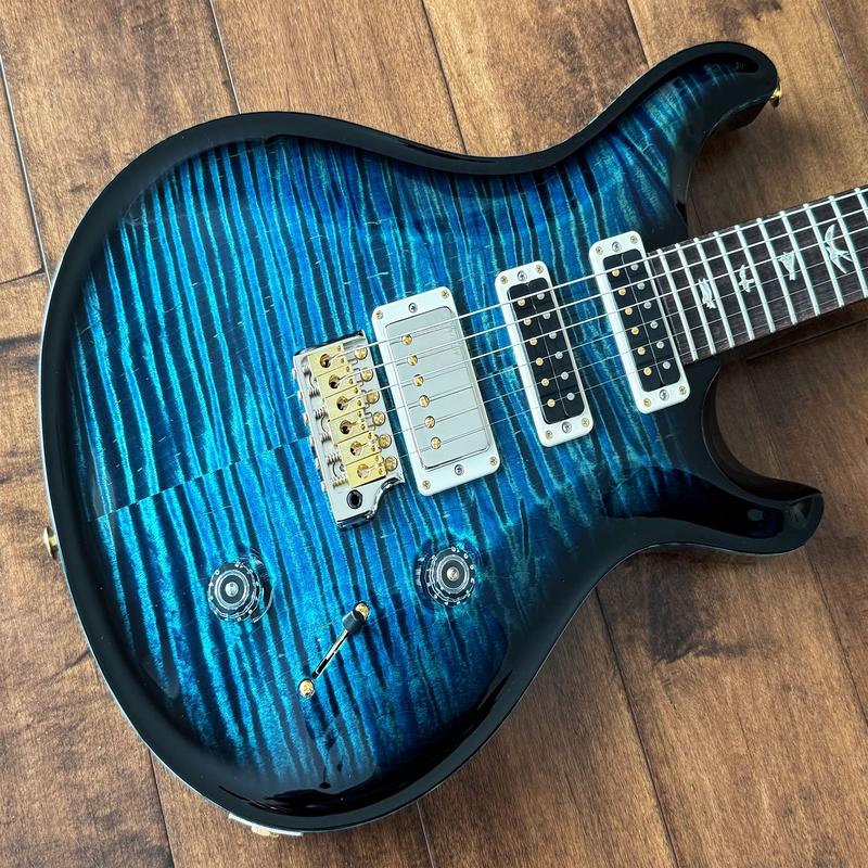 PRS Studio 10-Top Electric Guitar Cobalt Smokeburst Pattern Neck Hybrid 0397521