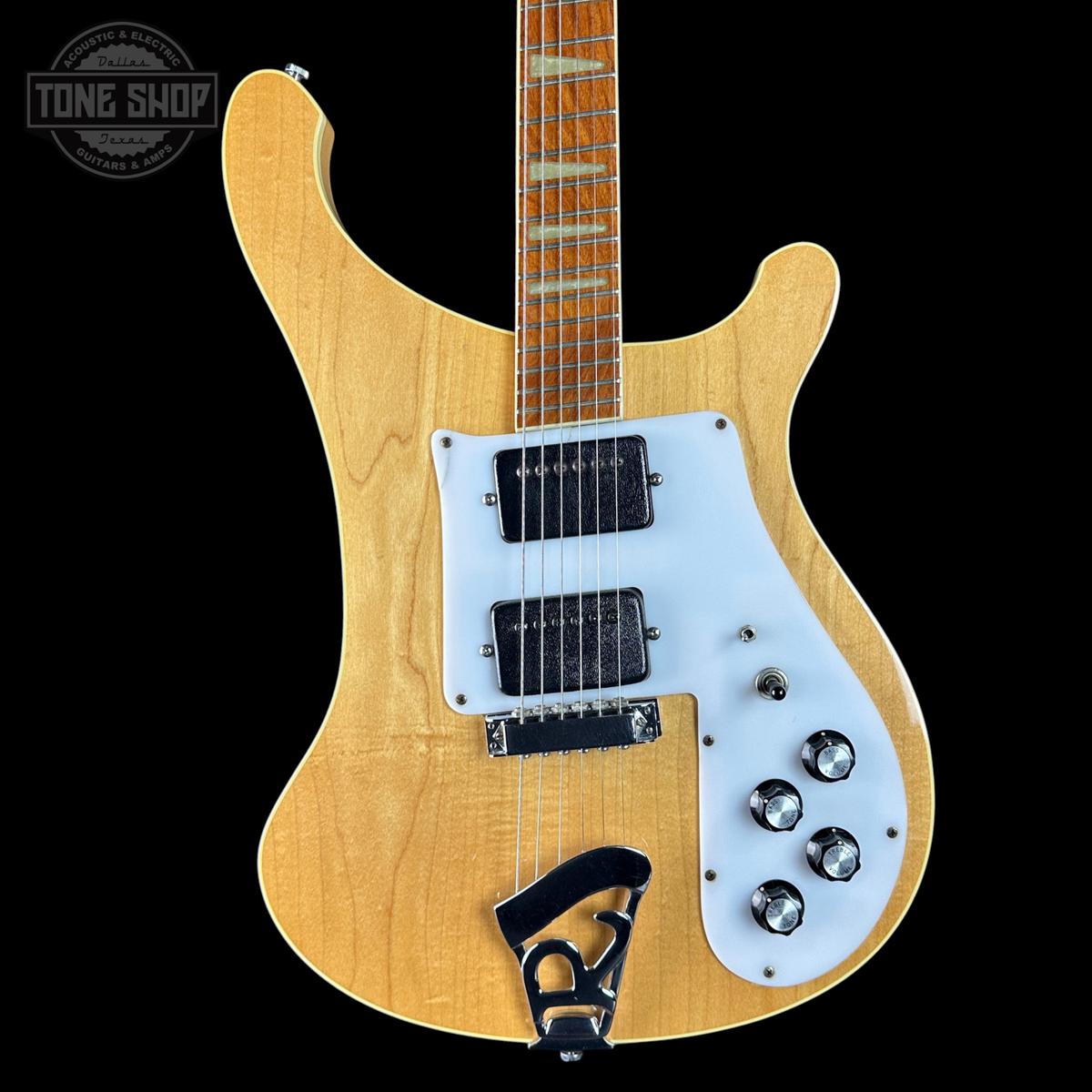 Vintage 1974 Rickenbacker 481 Slant Fret Maple Glow w/Case TSU24204