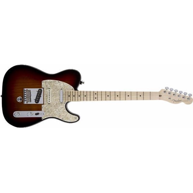 Fender American Nashville B-Bender Telecaster Electric Guitar, Maple Fingerboard, 3-Color Sunburst