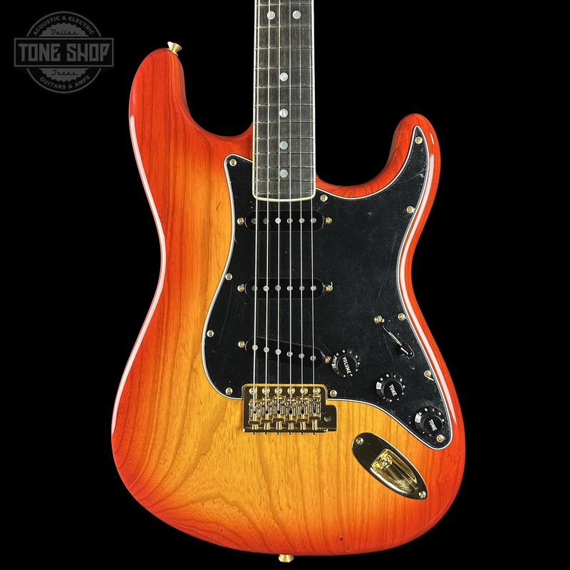 Fender Custom Shop American Custom Stratocaster NOS Ebony Fingerboard Sienna Sunburst w/case