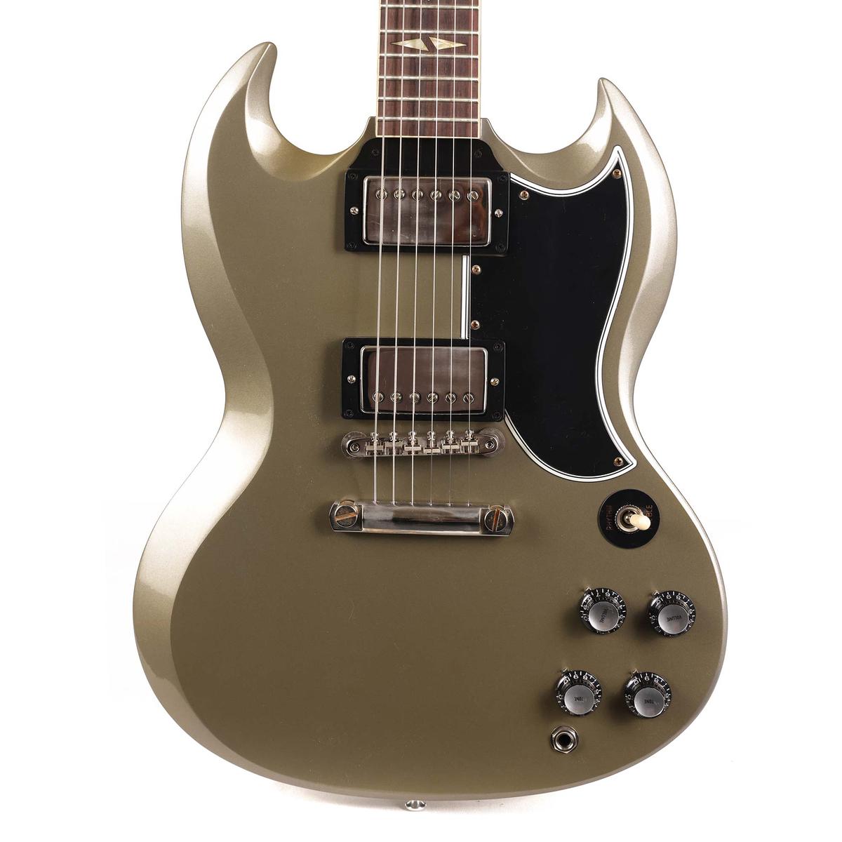 Gibson Custom Shop '61 Reissue Made 2 Measure Silver Mist Poly with Split Diamond Inlays