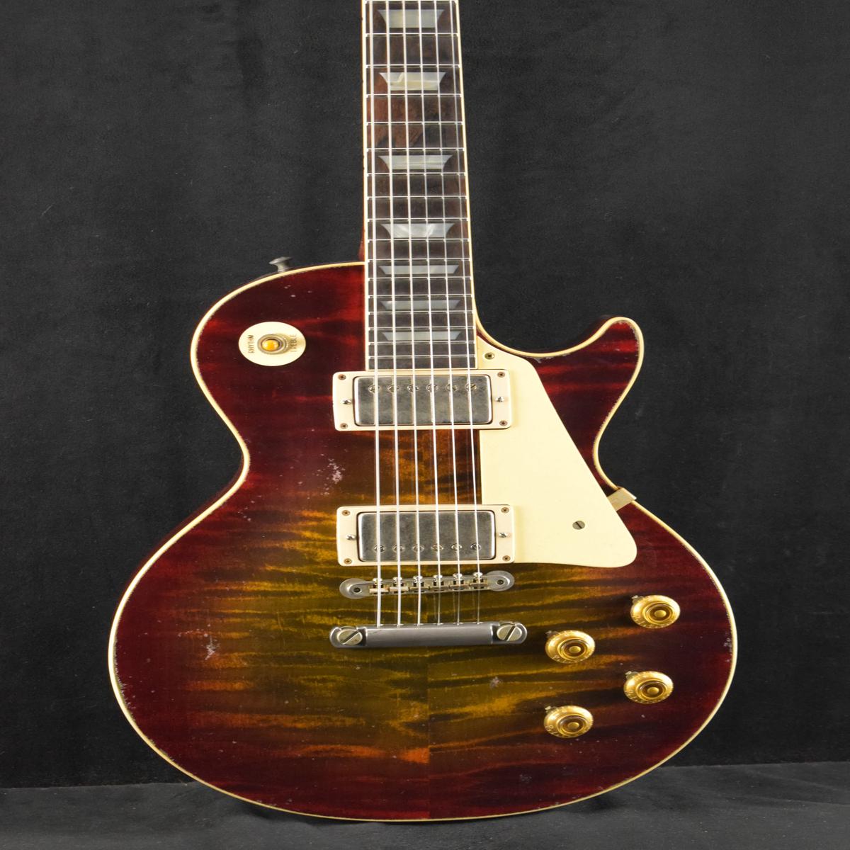 Gibson Dealer Select 1959 Les Paul Brazilian Fingerboard Bengal Burst Murphy Lab Light Aged