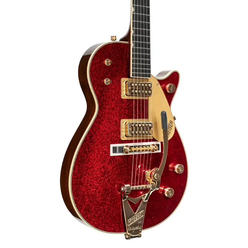 Gretsch G6129TG-59VS Limited-edition Sparkle Jet Electric Guitar - Red Sparkle