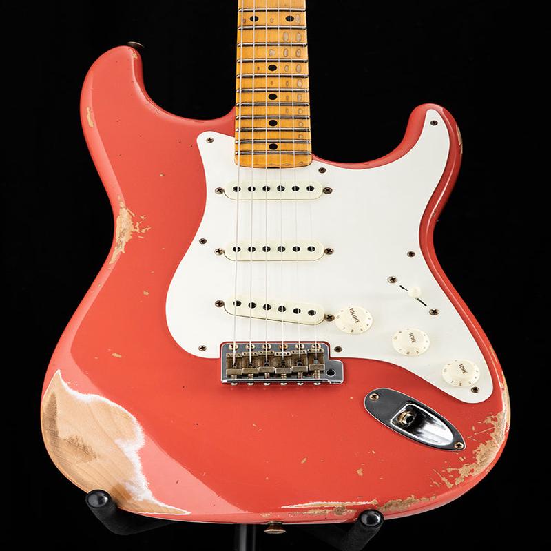 Used Fender Custom Shop Limited Edition '56 Stratocaster Relic Tahitian Coral