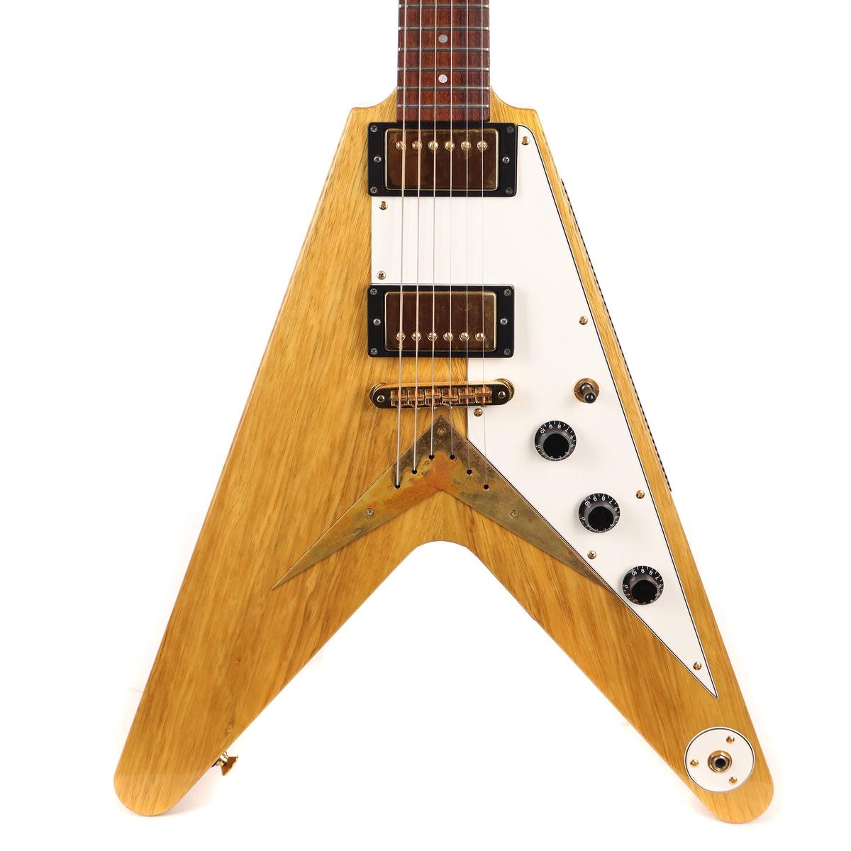 1997 Hamer Korina Vector Guitar Natural