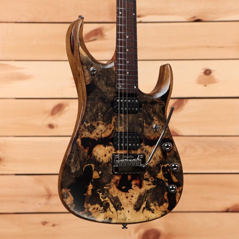 Ernie Ball Music Man Limited JP15 Ball Family Reserve - Butterscotch Burl