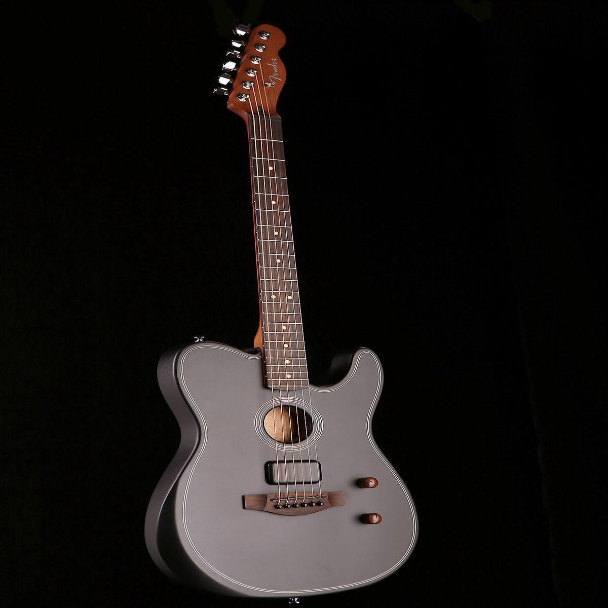 Fender Acoustasonic Standard Telecaster 'Black' Acoustic Electric Guitar