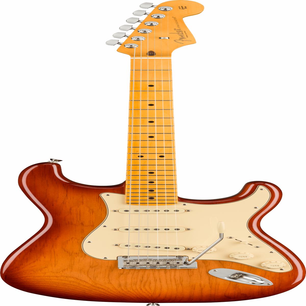 Fender AMERICAN PROFESSIONAL II STRATOCASTER Electric Guitar (Sienna Sunburst)