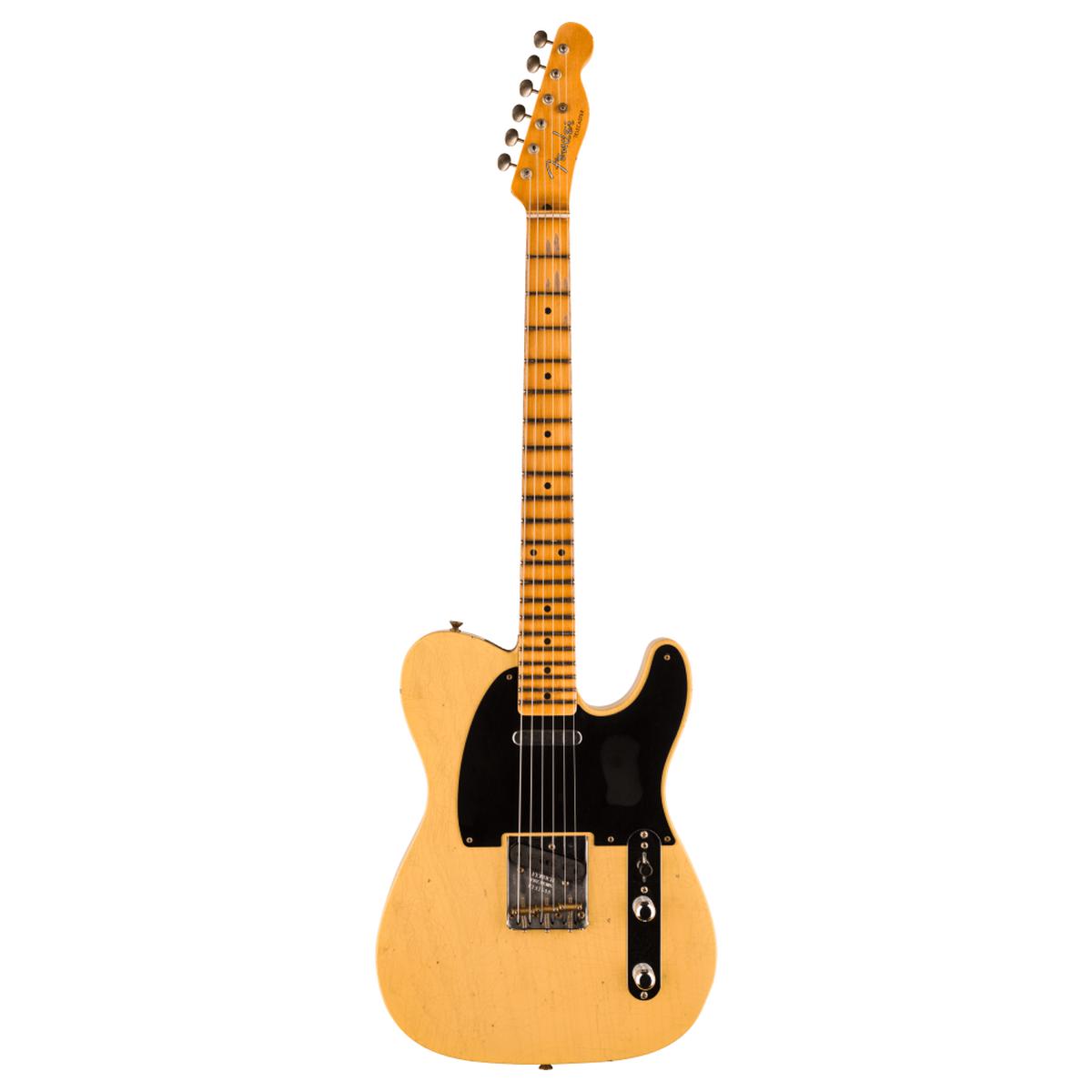 Fender Time Machine 54 Tele Journeyman Relic Faded Aged Nocaster Blonde