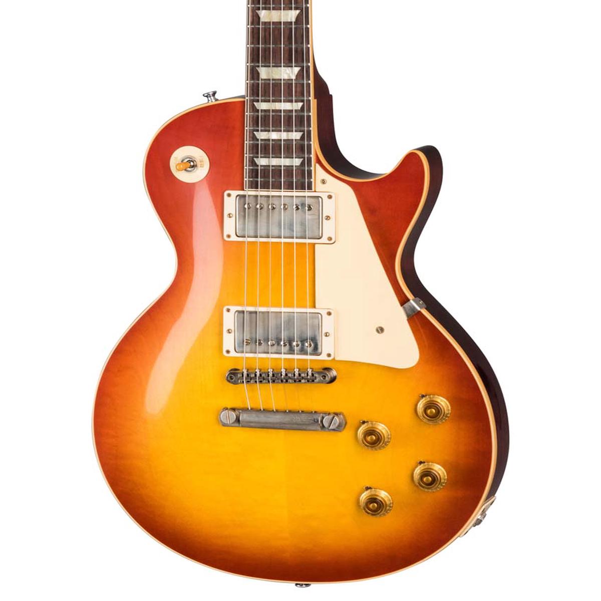 Gibson 1958 Les Paul Standard Reissue Ultra Light Aged - Washed Cherry Sunburst