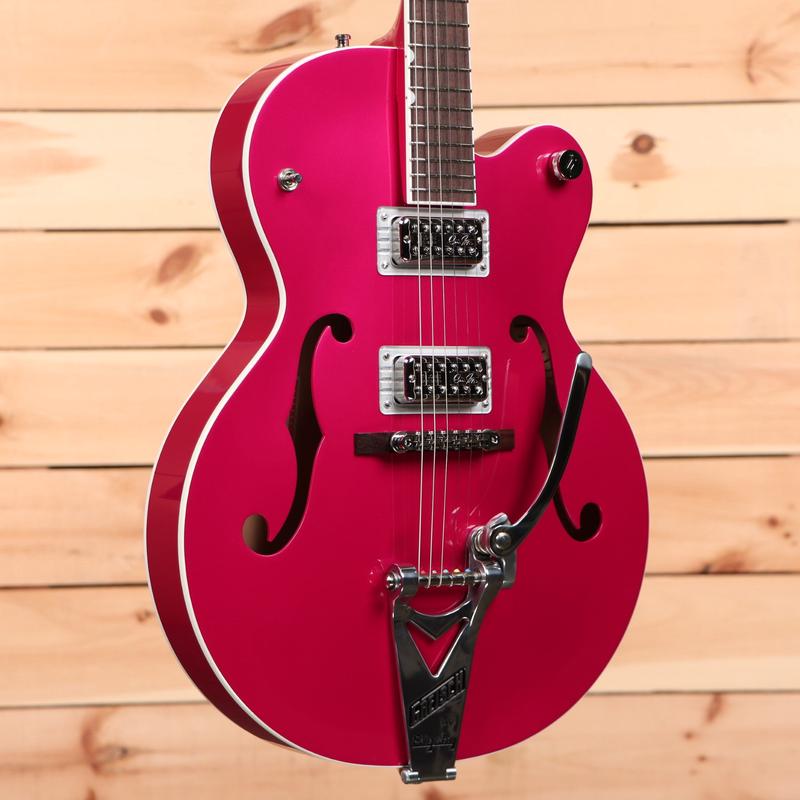 Gretsch G6120T-HR Brian Setzer Signature Hot Rod Hollow Body - Candy Magenta