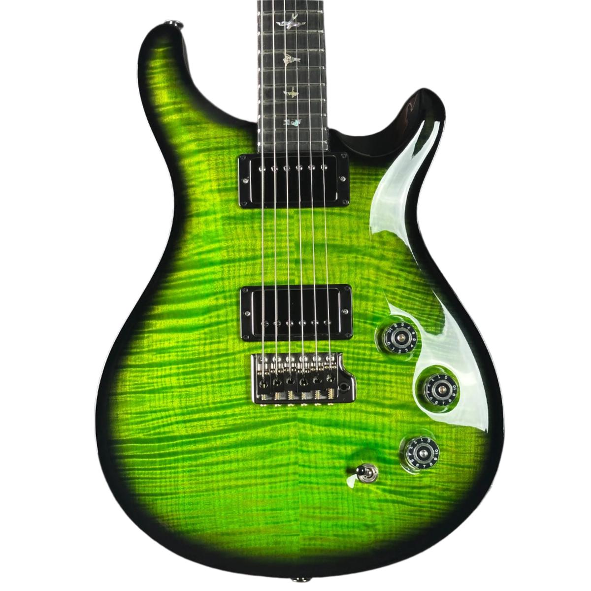 PRS Wood Library DGT 10 Top Eriza Verde Smokeburst Swamp Ash Maple/Ebony w/case