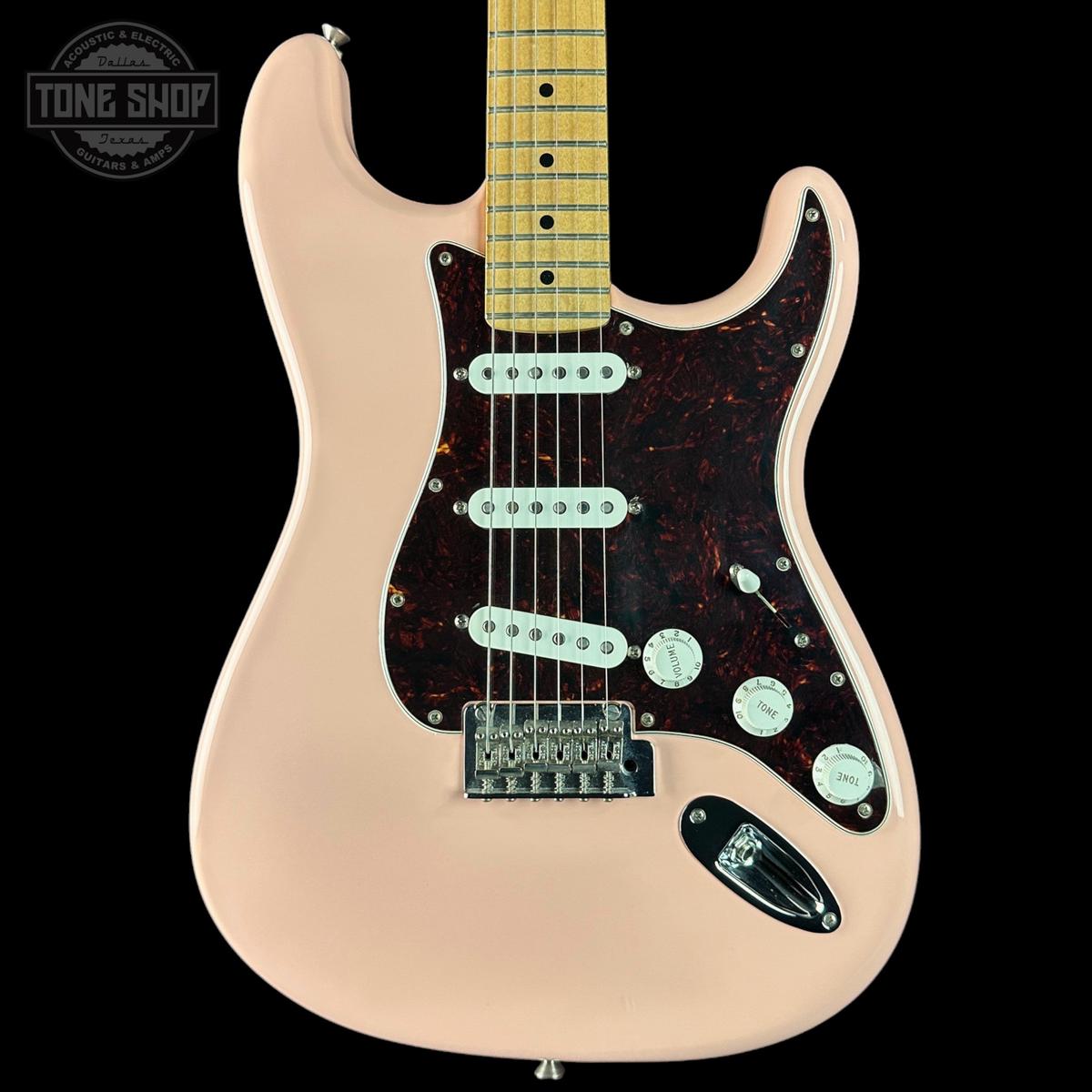 Used 2019 Fender Ltd Player Strat Shell Pink w/Bag TSU24149