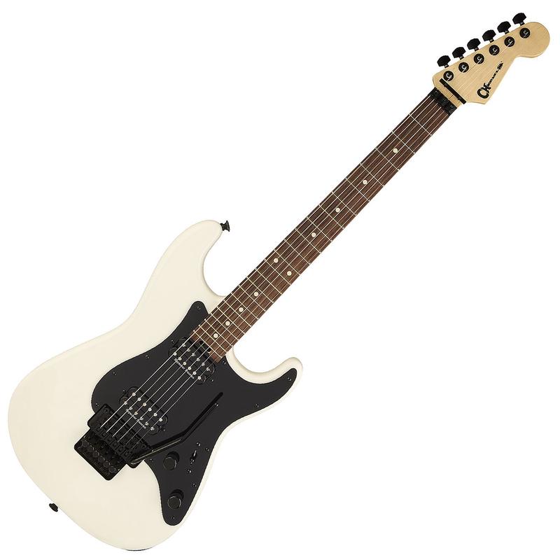 Charvel Pro Mod So Cal SC1 Style 1 Electric Guitar HH FR Rosewood in Snow White - 2966201576